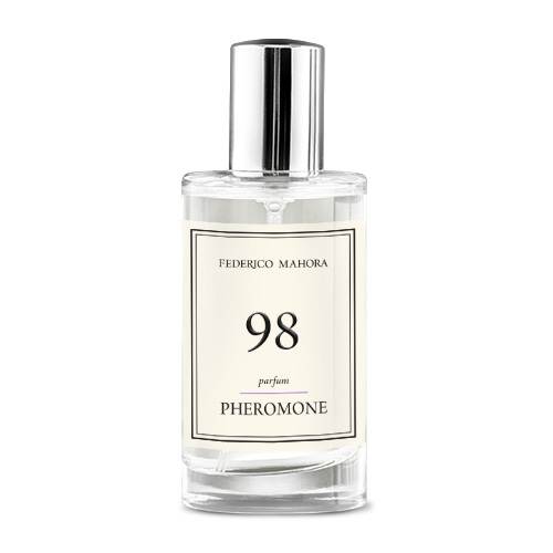 Dámsky parfum s feromónmi PHEROMONE FM 98 nezamieňajte s MEXX Mexx Woman